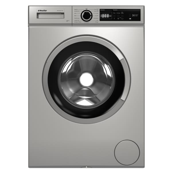 Machine à Laver NEWSTAR 6Kg - 1000Tr frontale Silver (MFA0610CT1DS) Machine à Laver NEWSTAR 6Kg - 1000Tr frontale Silver (MFA0610CT1DS)